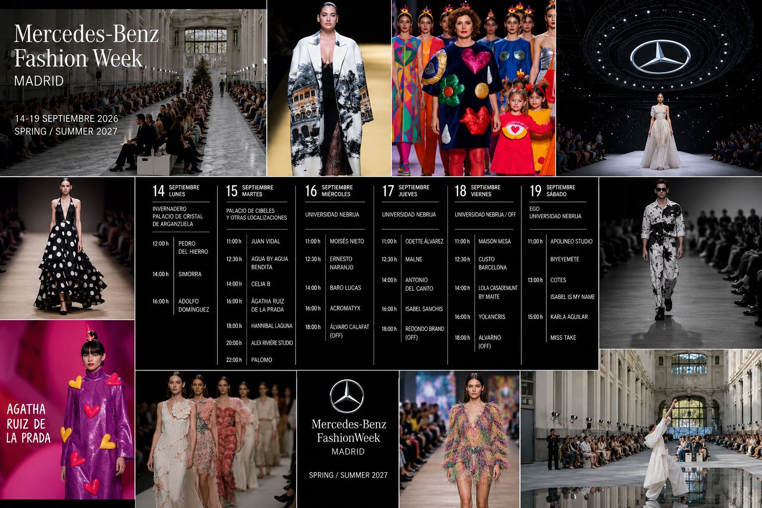 MADRID, CAPITAL DE LA MODA: MERCEDES-BENZ FASHION WEEK MADRID SE PREPARA PARA UNA EDICIÓN HISTÓRICA